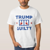 Trump Guilty T-shirt (Voorkant)