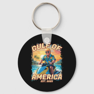 Trump Gulf of USA 2025 Grappige 47e Pro Trump Mexi Sleutelhanger