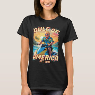 Trump Gulf of USA 2025 Grappige 47e Pro Trump Mexi T-shirt