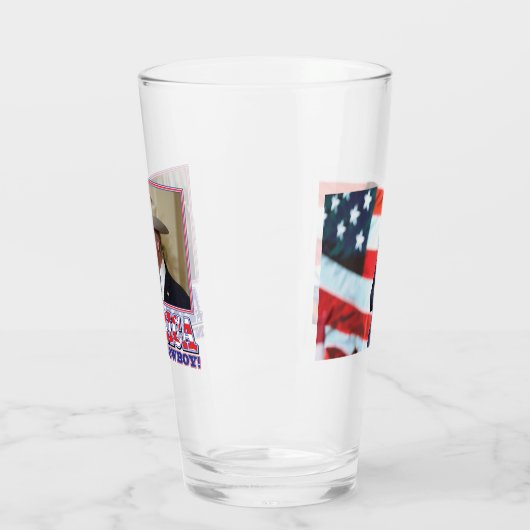 Trump haalt Amerika terug Glas (Links)