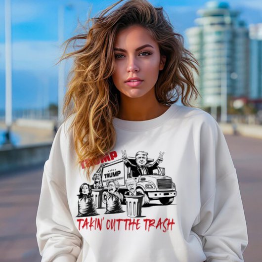 Trump haalt de prullenbak uit trui