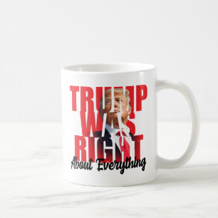 Trump had gelijk over alles, anti Biden Koffiemok