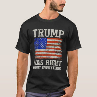 Trump had gelijk over alles in het Shirt