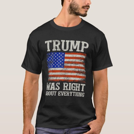 Trump had gelijk over alles in het Shirt (Voorkant)