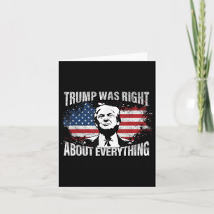 Trump had gelijk over alles kaart