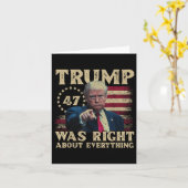 Trump had gelijk over alles kaart (Gele Bloem)