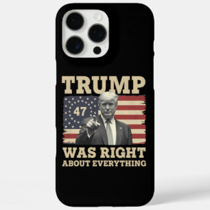 Trump had gelijk over alles USA Amerika iPhone 16 Pro Max Hoesje