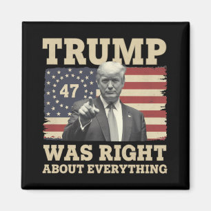 Trump had gelijk over alles USA Amerika Magneet