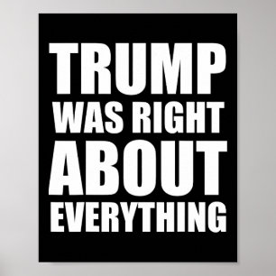 Trump had helemaal gelijk _4 poster