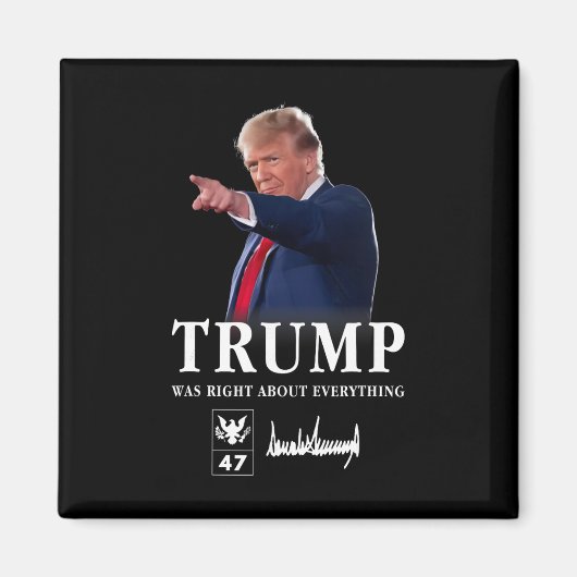 Trump had helemaal gelijk_7 magneet (Voorkant)