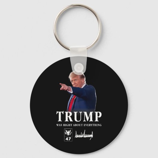 Trump had helemaal gelijk_7 sleutelhanger (Voorkant)