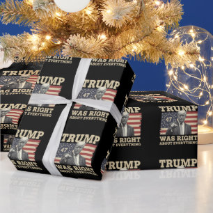 Trump had helemaal gelijk over alles USA Amerika Cadeaupapier