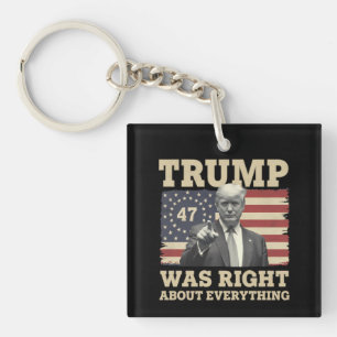 Trump had helemaal gelijk USA Amerika Sleutelhanger
