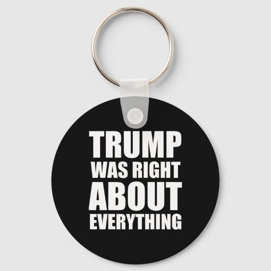 Trump had in alles gelijk 8 sleutelhanger (Voorkant)