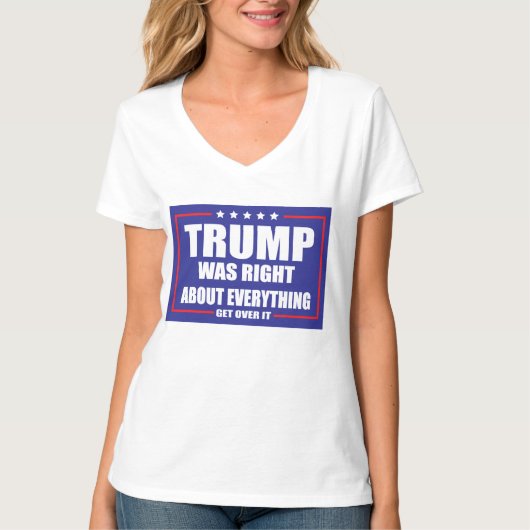 Trump had in alles gelijk t-shirt (Voorkant)