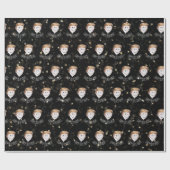 Trump Hair On White Balloons Cadeaupapier (Vlak)