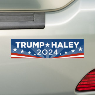 Trump Haley 2024 Bumpersticker