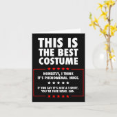 Trump Halloween kostuum Kaart (Gele Bloem)