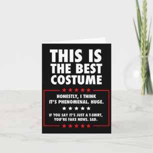 Trump Halloween kostuum Kaart