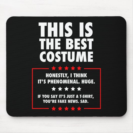 Trump Halloween kostuum Muismat (Voorkant)