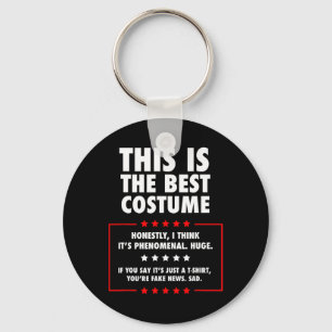 Trump Halloween kostuum Sleutelhanger