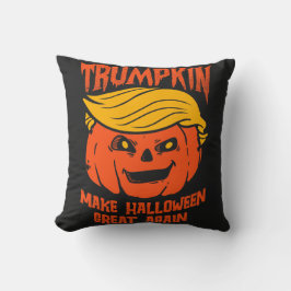 Trump Halloween Pumpkin Kussen