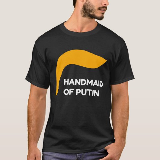 Trump Handmaid van Poetin T-shirt (Voorkant)