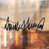 Trump-handtekening Decal (Vel 2)