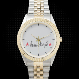 Trump-handtekening  horloge