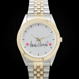 Trump-handtekening  horloge
