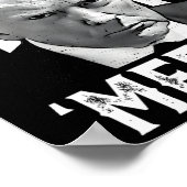 Trump Happy 4th van juli Trump Amerikaanse vlag ge Poster (Hoek)