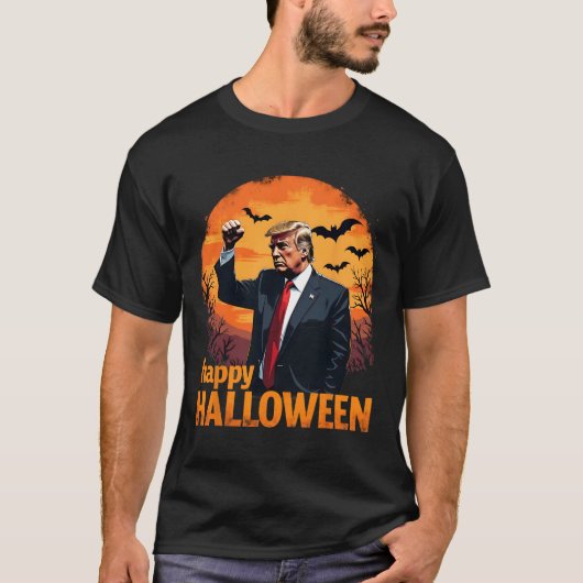Trump Happy Halloween Trump Vance USA Trump Hallow T-shirt (Voorkant)