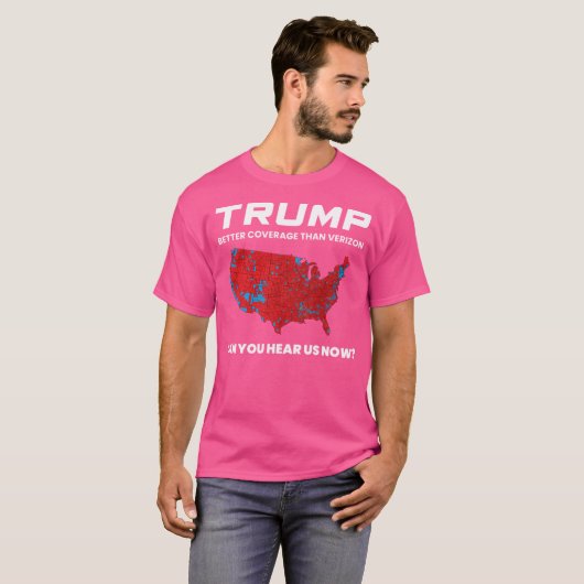 Trump heeft betere berichtgeving dan Republikeinse T-shirt (Voorkant volledig)