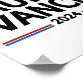 Trump heeft betere dekking dan 5G 2-zijdige Humor Poster (Hoek)