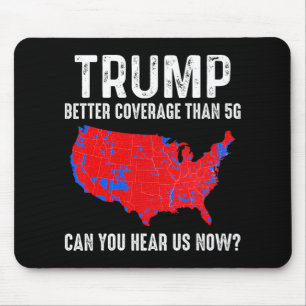 Trump heeft betere dekking dan 5G-kaart America Po Muismat