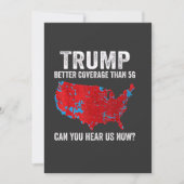 Trump heeft betere dekking dan 5G Kun je ons nu ho Kaart (Voorkant)