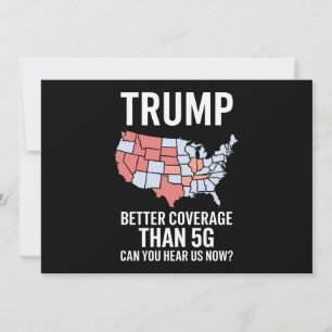 Trump heeft betere dekking dan 5G Kun je ons nu ho Kaart