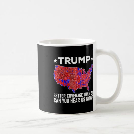 Trump heeft betere dekking dan 5g Kun je ons nu ho Koffiemok (Rechts)