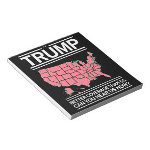 Trump heeft betere dekking dan 5G Kun je ons nu ho Notitieblok