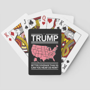 Trump heeft betere dekking dan 5G Kun je ons nu ho Pokerkaarten