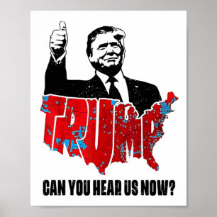 Trump heeft betere dekking dan 5G Poster