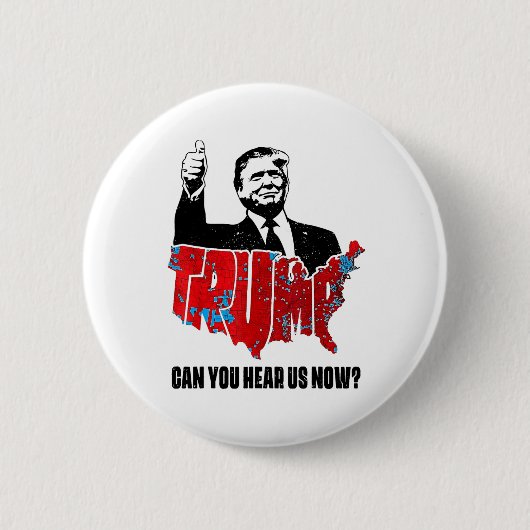 Trump heeft betere dekking dan 5G Ronde Button 5,7 Cm (Voorkant)