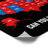 Trump heeft betere dekking dan 5G Trump Save Ameri Poster (Hoek)