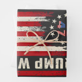 Trump heeft de inauguratie van de Amerikaanse vlag Inpakpapier Vel (In situ)