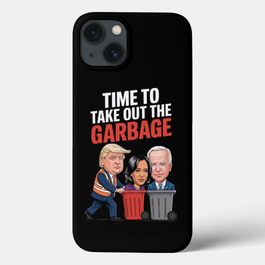 Trump heeft de tijd genomen om de vuilnisbak uit t Case-Mate iPhone case (Achterkant)
