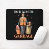 Trump heeft de tijd genomen om de vuilnisbak uit t muismat (Met muis)