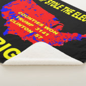 TRUMP HEEFT DE VERKIEZINGEN GESTOLEN SHERPA DEKEN (3/4)