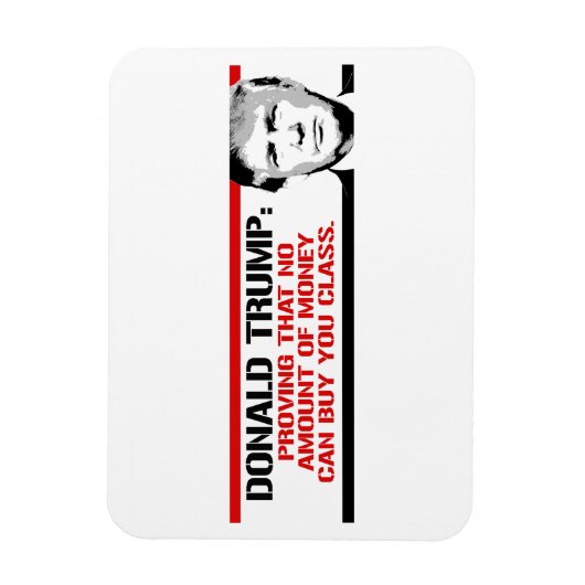 Trump heeft geen geld om je te kopen. magneet (Verticaal)