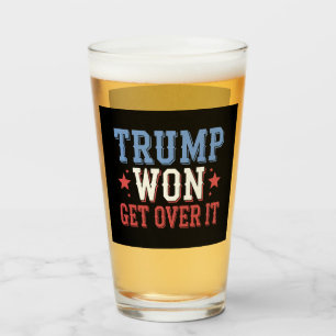 Trump Heeft Gewonnen Kom Er Overheen 2024 Glas