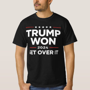 Trump Heeft Gewonnen Kom Er Overheen 2024 T-shirt